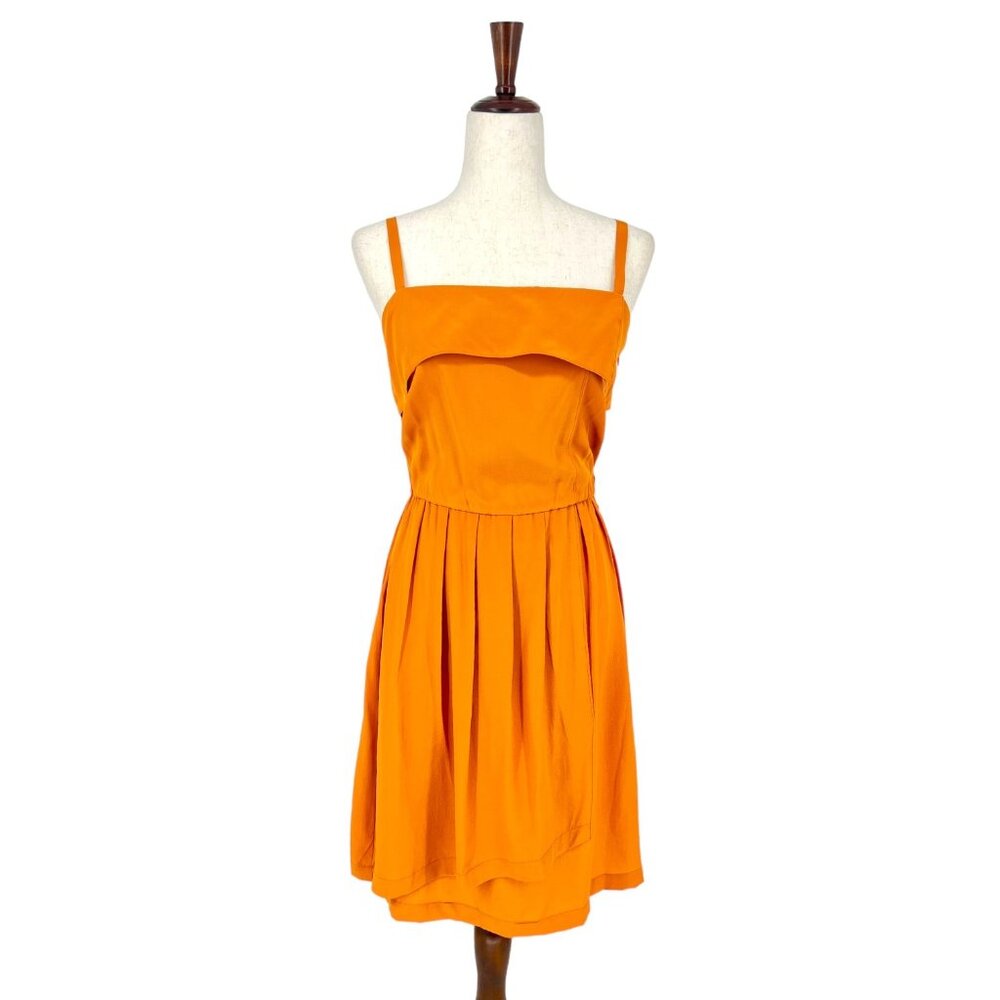 NWT Amour Vert Square Neck Layered Dress | Small
